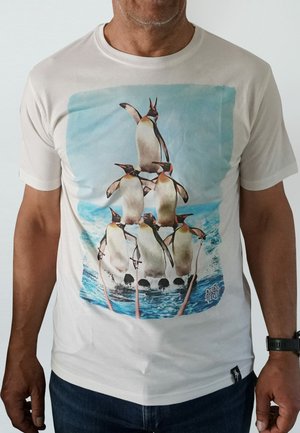 Print T-shirt - white