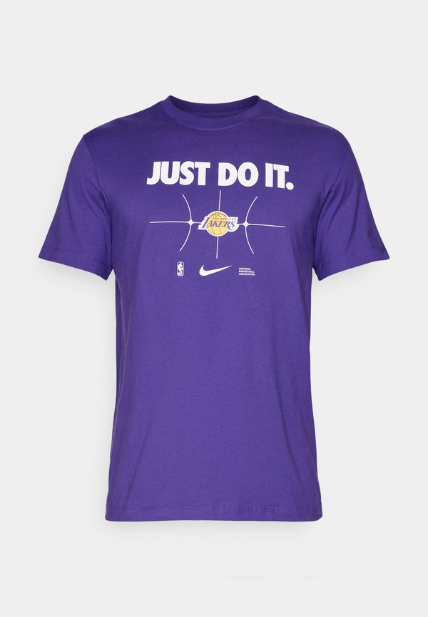 NBA LOS ANGELES LAKERS TEE - Print T-shirt - field purple3