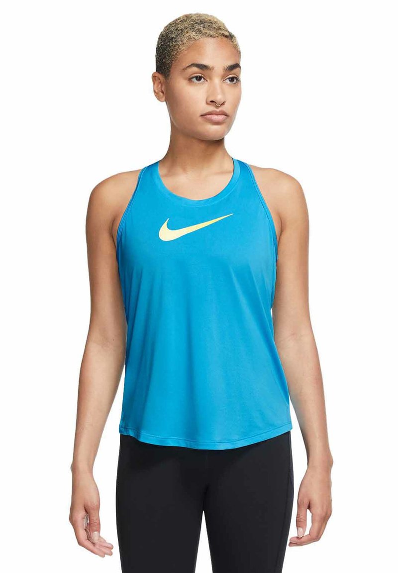 blue nike tank top