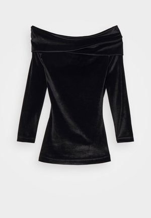 OFF SHOULDER MINI DRESS - Cocktail φόρεμα / Φόρεμα για πάρτι - black