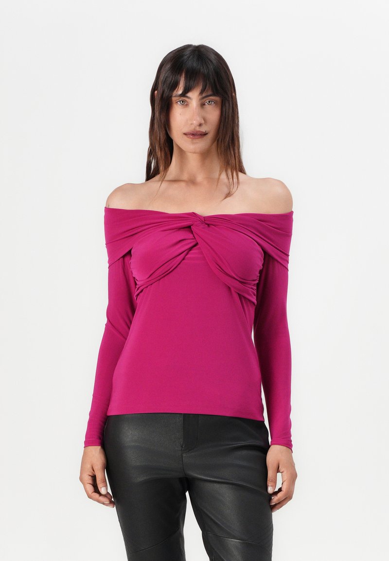 Lauren Ralph Lauren Longsleeve donkerroze