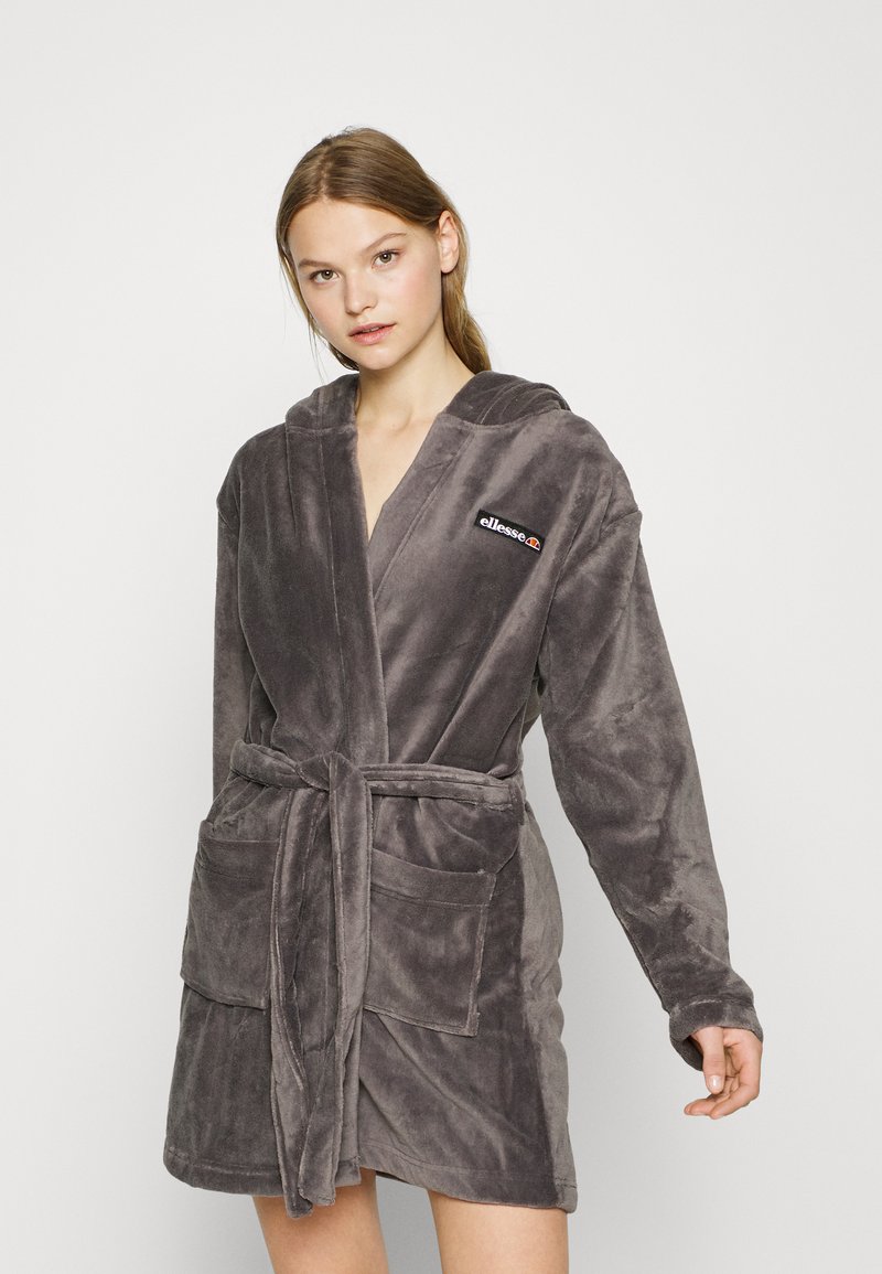 Ellesse Dressing gown dark grey/grey Zalando.de