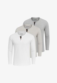 Unausgewählt, light grey white light grey melange