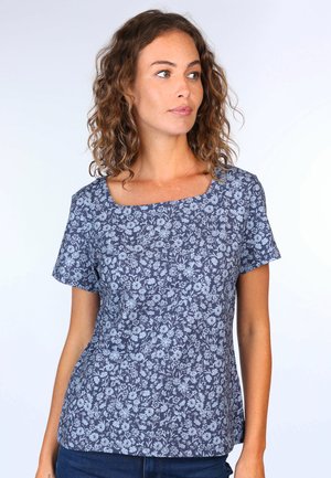 Sorgenfri Sylt ROSAMUNDA - T-Shirt print - navy