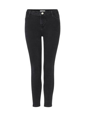 Skinny-Farkut - black denim