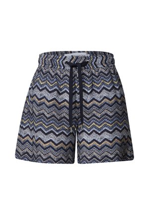 Street One, HIGH WAIST SHORTS IM LOOSE FIT MIT PRINT - Shorts - frozen wave