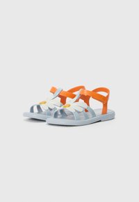 Mini Melissa Sandaler - orange/grey