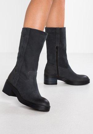 Stivali con plateau - dark blue