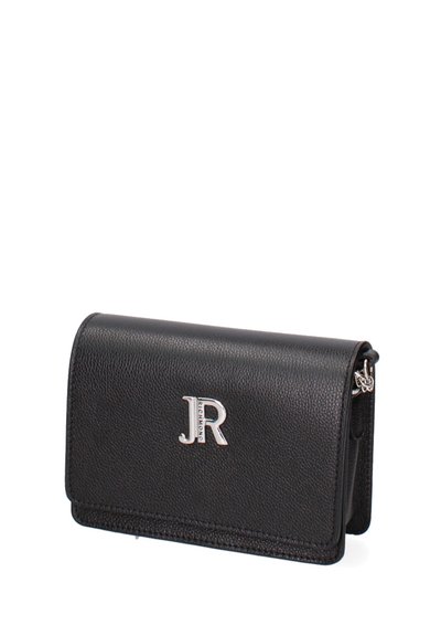 John Richmond SHOULDER - Sac bandoulière - black and silver