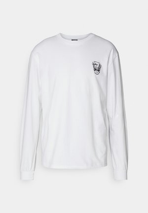 ORGANIC GRAPHIC LONGSLEEVE TEE UNISEX - Hosszú ujjú felső - silver