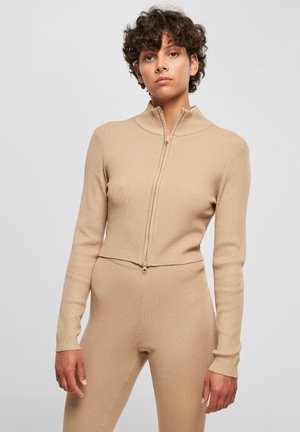Urban Classics, CROPPED - Chaqueta de punto - unionbeige