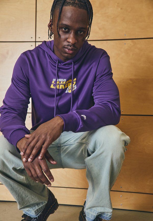 NBA LOS ANGELES LAKERS LEAGUE ESSENTIALS HOODIE - Club wear - purple
