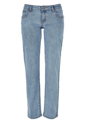 Urban Classics Džíny Straight Fit - tinted lightblue washed