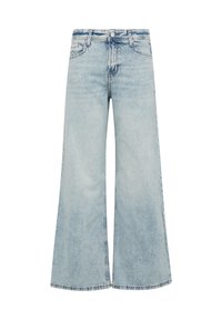 s.Oliver MID RISE - Flared Jeans - blau