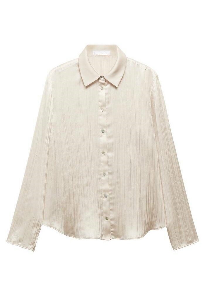 Mango Overhemdblouse crème