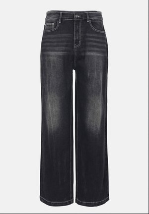 YOURTURN UNISEX - Loose Jeans - washed black