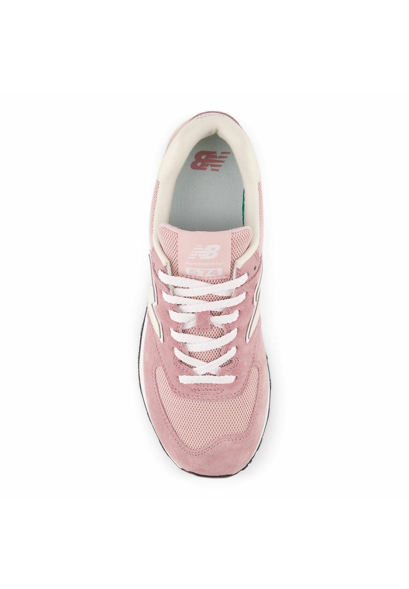 New Balance 574 Trainers rosewood linen/pink Zalando
