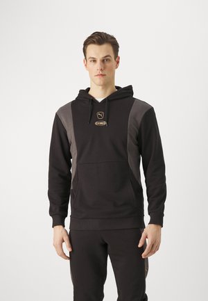 KING TOP HOODY - Kapuzenpullover - black/shadow gray