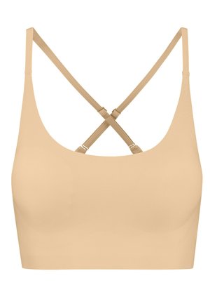 Bye Bra ROUND-NECK - Toppe - beige