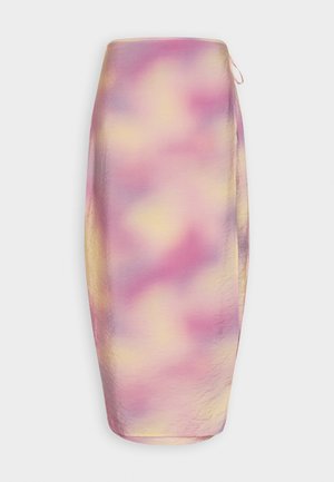 Envii ENWATERMELON MIDI SKIRT  - Suknja na preklop - solar