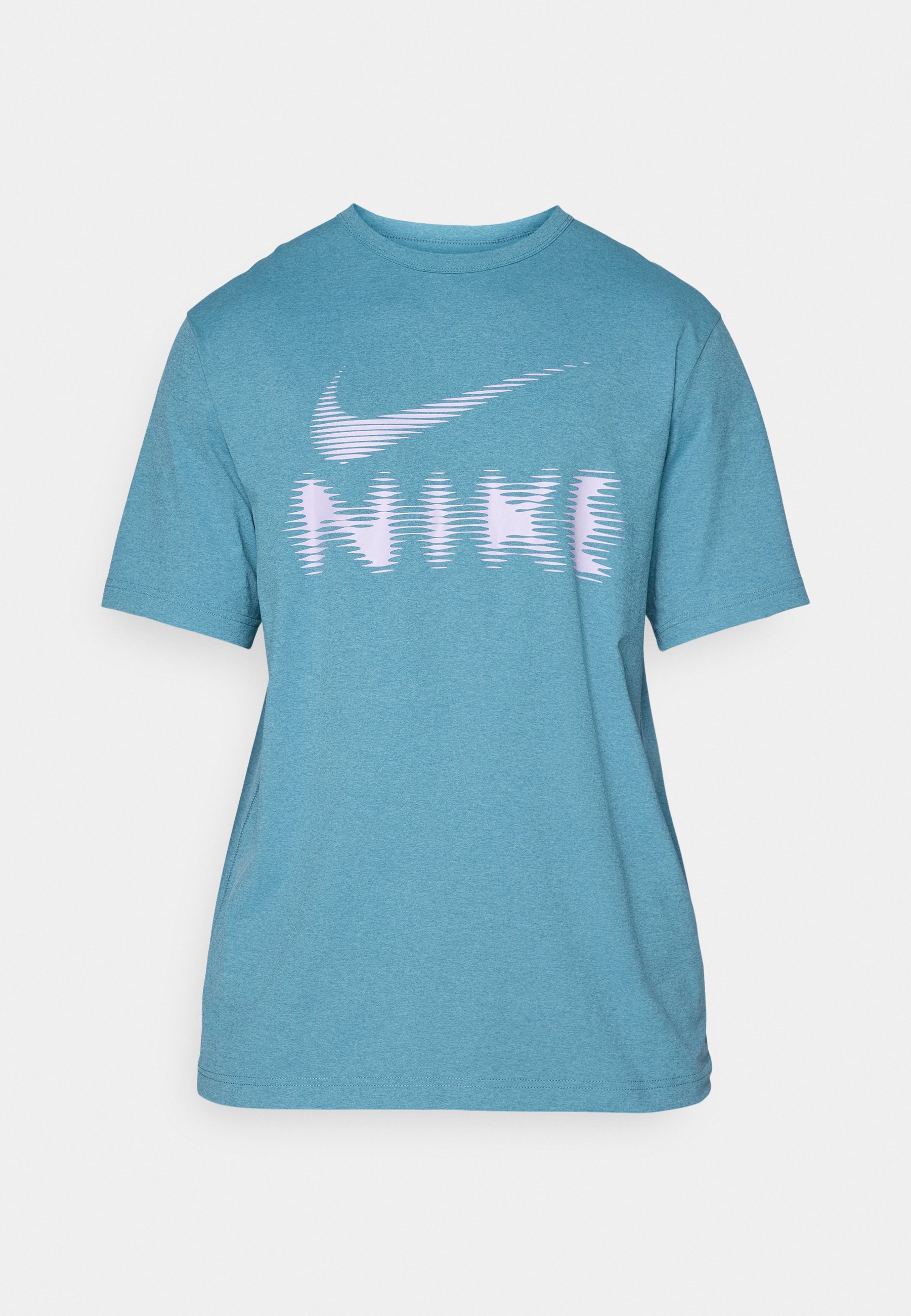 ★ Nike★ Sportswear Short Sleeve T-Shirt W Smoky Blue IB73 Nike Performance HYVERSE - Sports T-shirt - smokey blue/blue