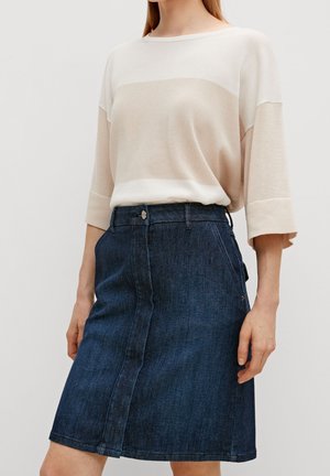 Falda vaquera - dark-blue denim