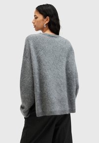 AllSaints CREW NECK - Neule - grey marl