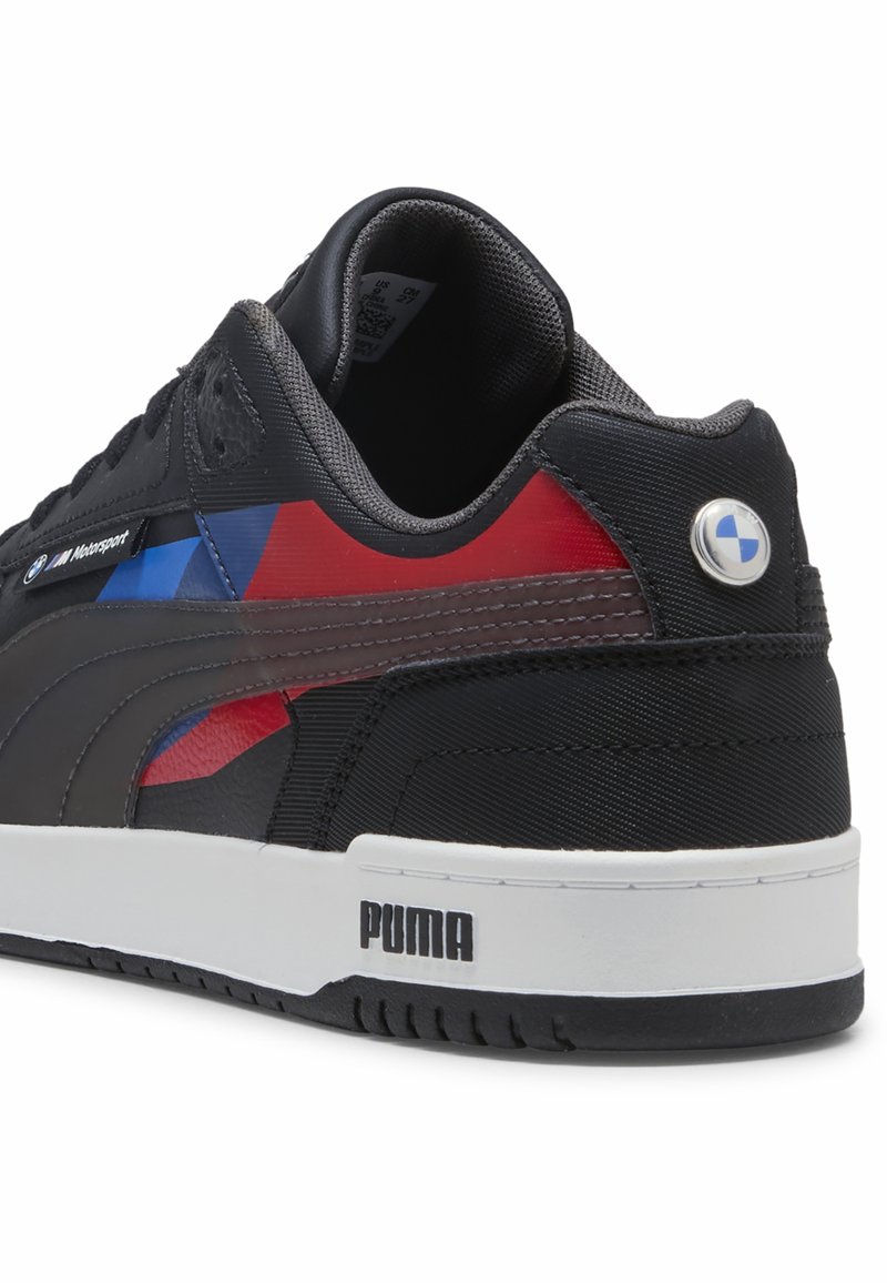 Puma BMW M MOTORSPORT RBD GAME SNEAKERS MIT NIEDRIGEM PROFIL - Sneaker low  - black-pop red/schwarz - Zalando, image size:800x1156