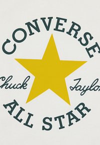 Converse DISSECTED CHUCK PATCH SS - Triko s potiskem - egret/sunny angle