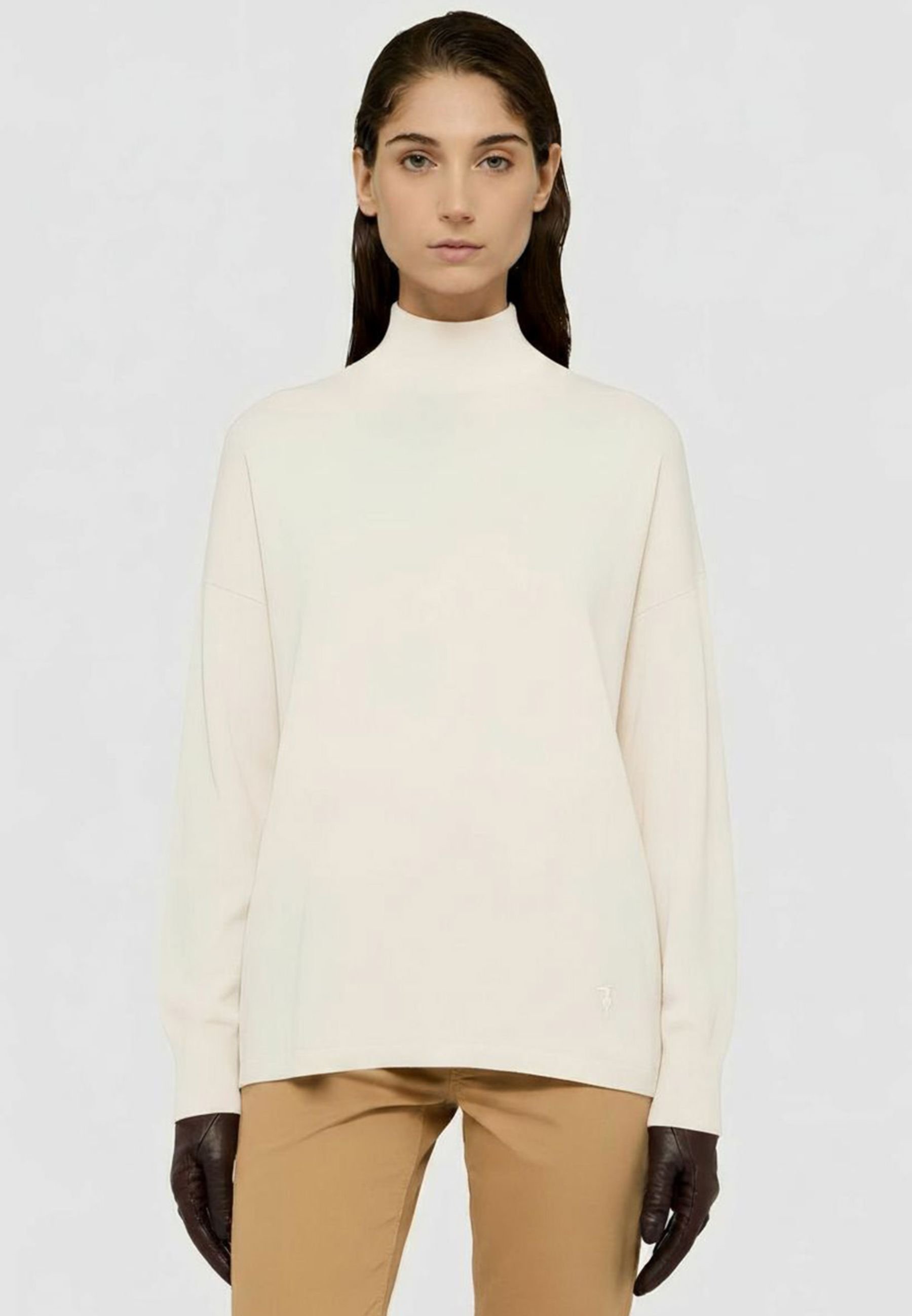 Trussardi Jumper - white venice/white - Zalando