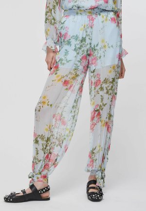 FLORAL  - Hlače