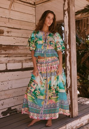 Next, REGULAR FIT - PUFF SLEEVE  - Blusa - bright scenic print