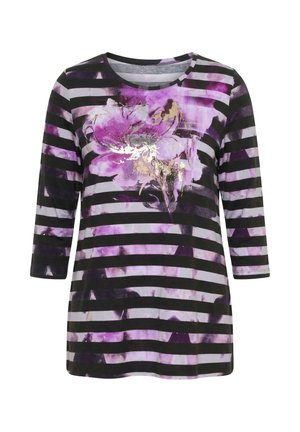 Ulla Popken, Langarmshirt - fuchsia pink