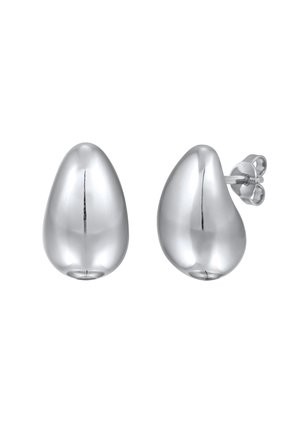 CHUNKY DROP - Earrings - silberfarben