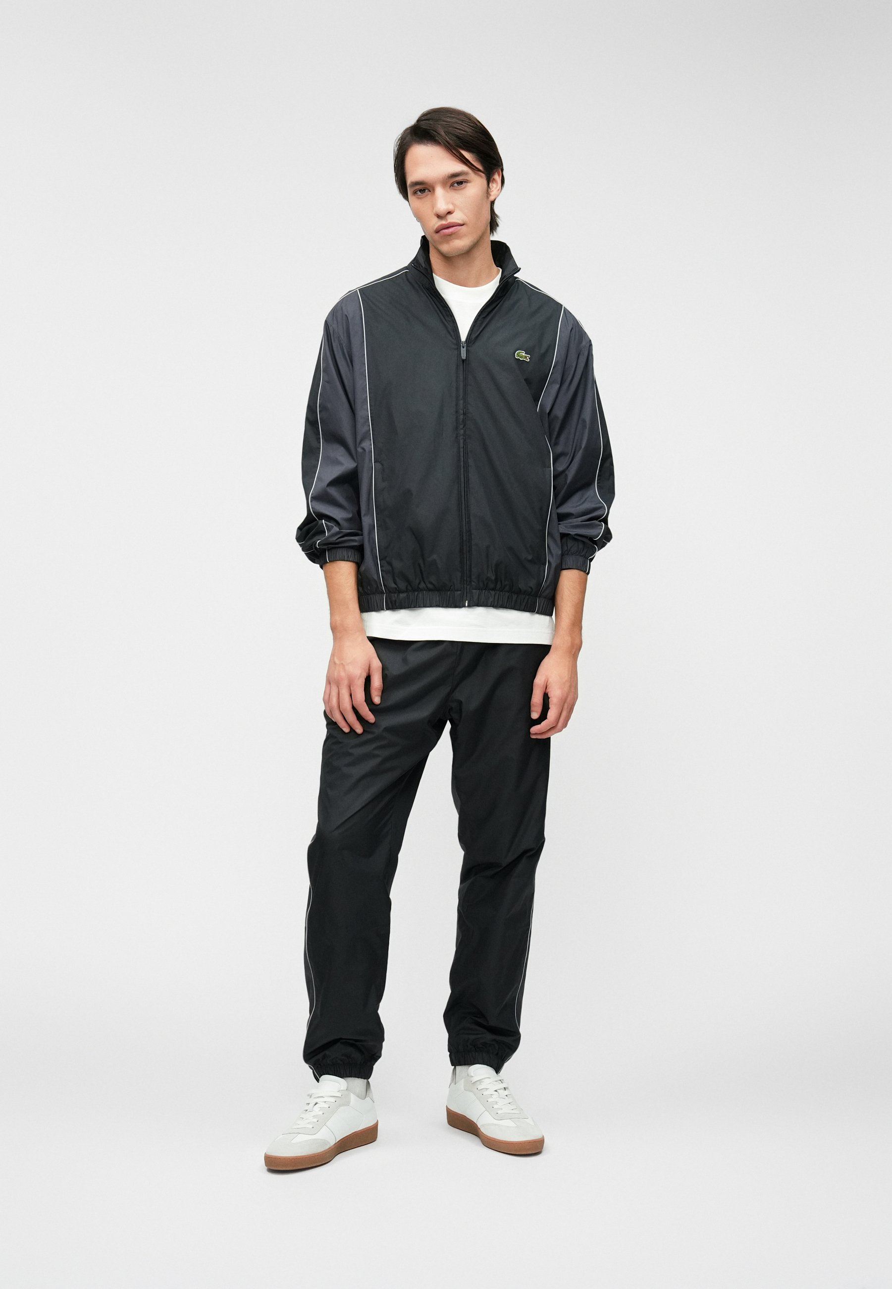 Lacoste Treningsjakke - blackbird/graphite/svart - Zalando.no