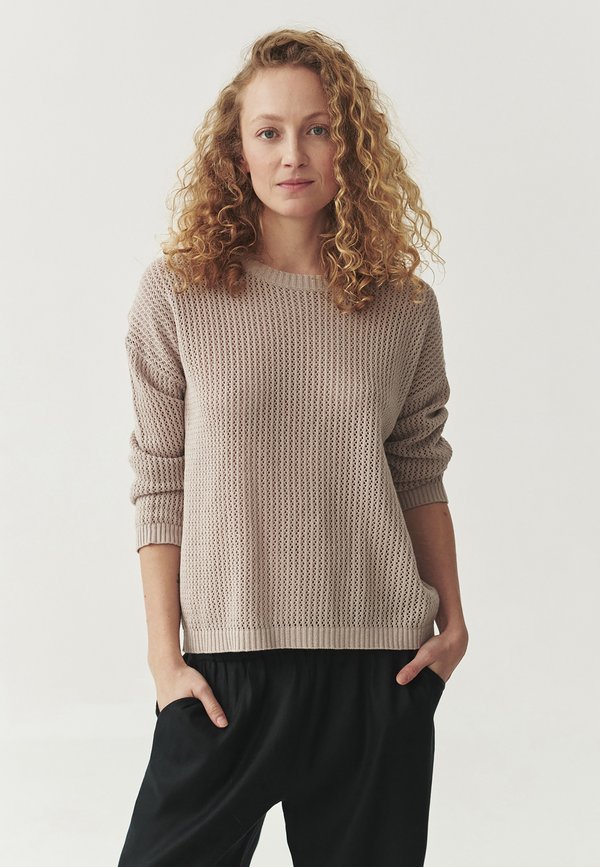 Strickpullover - beige