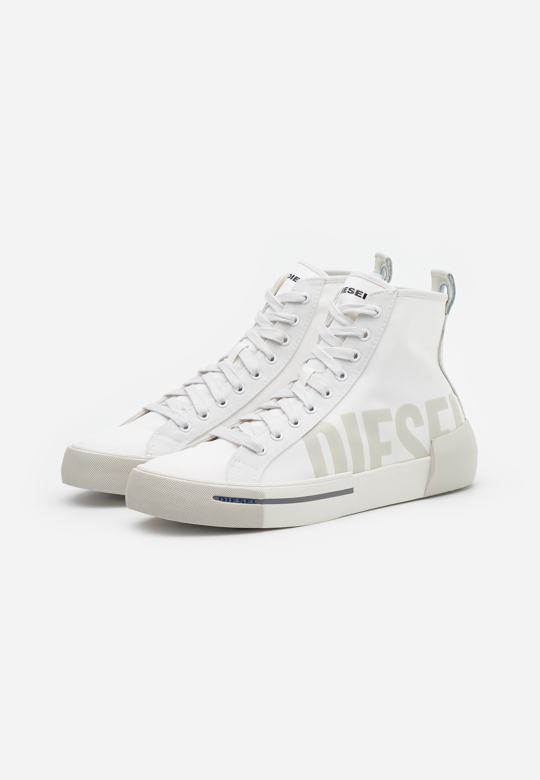 Diesel DESE S-DESE MID CUT - Sneakers hoog - white/wit - Zalando.nl