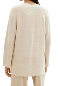 TOM TAILOR Chaqueta de punto - beige