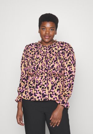 Pieces Curve PCMELINE  - Μπλούζα - indian tan