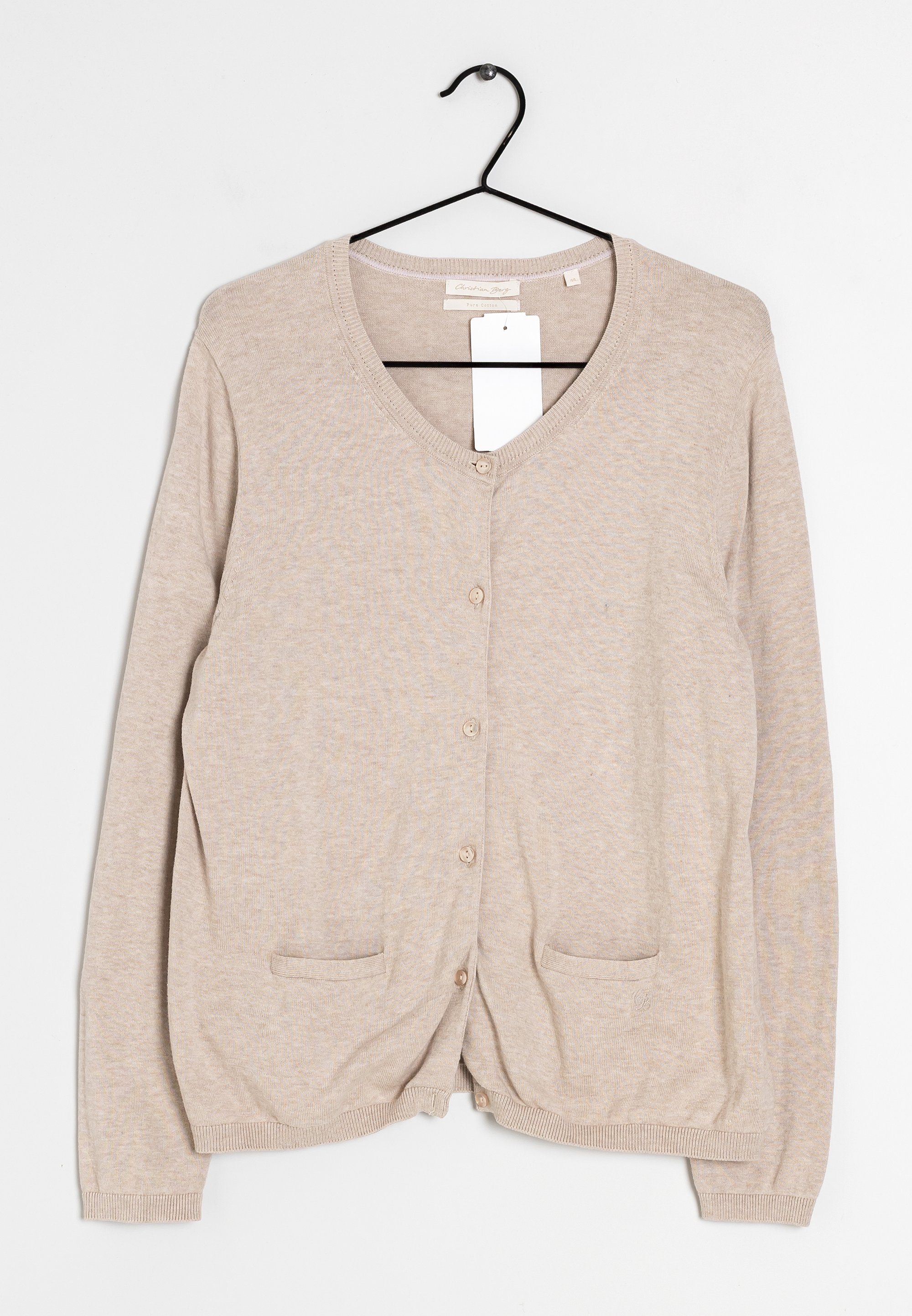 Christian Berg Strickjacke beige (Pre-owned) Zalando