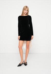 Never Fully Dressed BOW MINI DRESS - Koktajl obleka/za zabavo - black