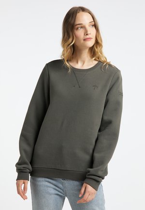 Womens - Jett Cord Sweatshirt In Black | Superdry UK