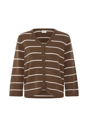 Fransa, FRBITTE CAR 3 - Strickjacke - rain-drum stripe