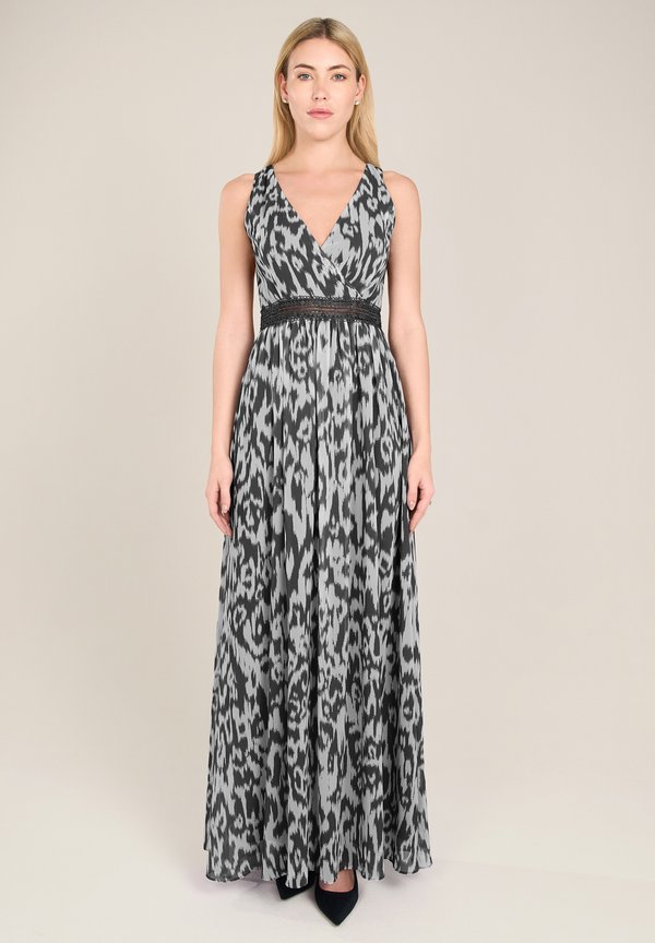 Ballkleid - schwarz creme