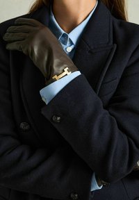 Reiss HARRIET HARDWARE-EMBELLISHED  - Sõrmkindad - chocolate