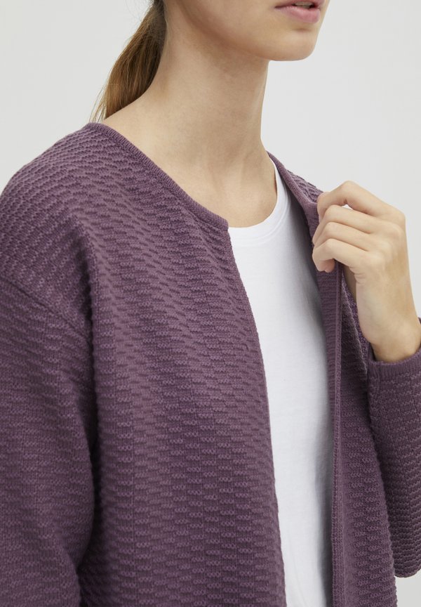 OXMILINE - Cardigan - grape jam2