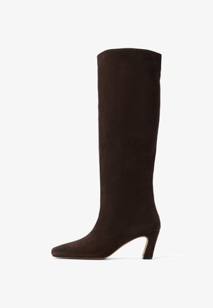 ALDO, ALDO PULL ON BETHIE - Stivali alti - dark brown
