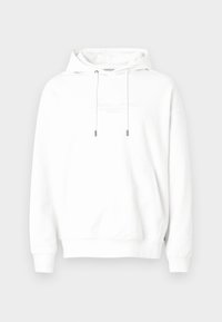 HOOD EMBRO SCRIPT - Športni pulover - pristine white