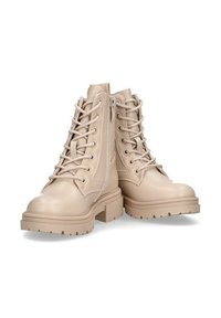 Luna Collection Botines con cordones - beige