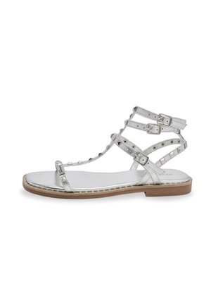 CORALIE - Riemensandalette - silver